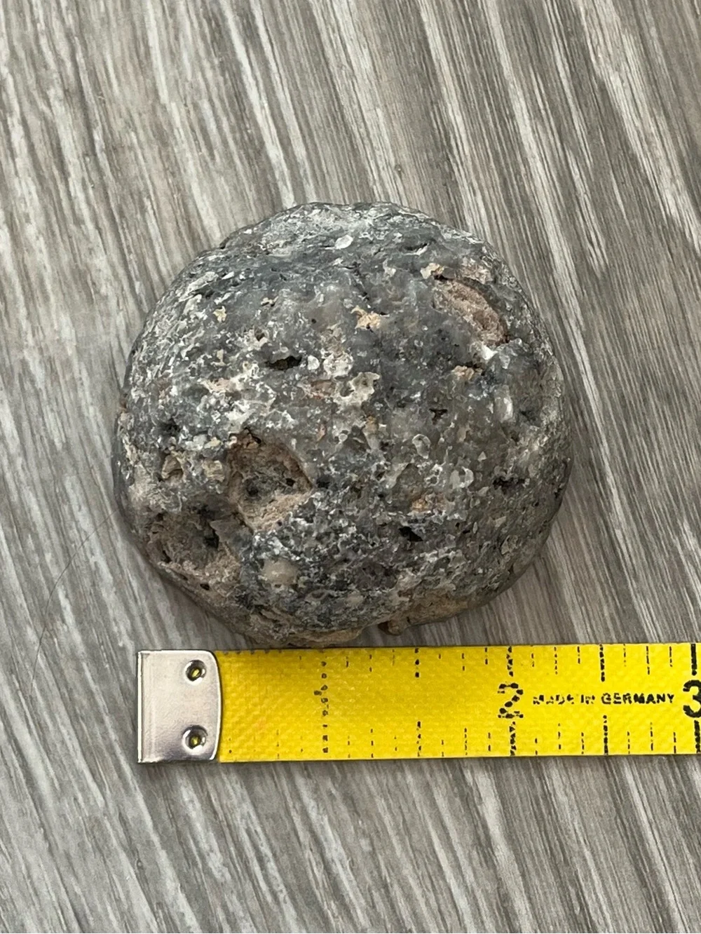 1/2 Geode Brown Crystal Rock Specimen Home Decor